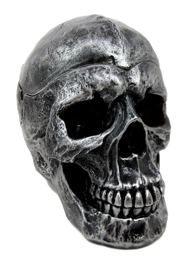 Ebros Gift Death Curse Metallica Human Skull Ashtray Resin Sculpture Figurine - Image 4